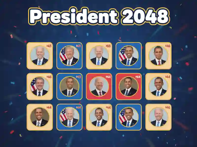 Spel President 2048 på nätet