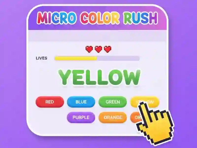 Spel Micro Color Rush på nätet