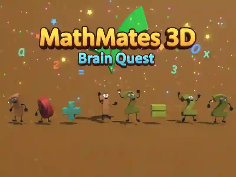 Spel MathMates 3D: Brain Quest på nätet