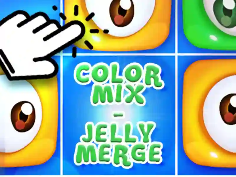 Spel Färgmix- geléfusion på nätet
