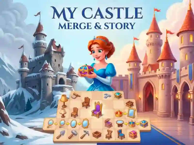Spel My Castle. Merge & Story på nätet