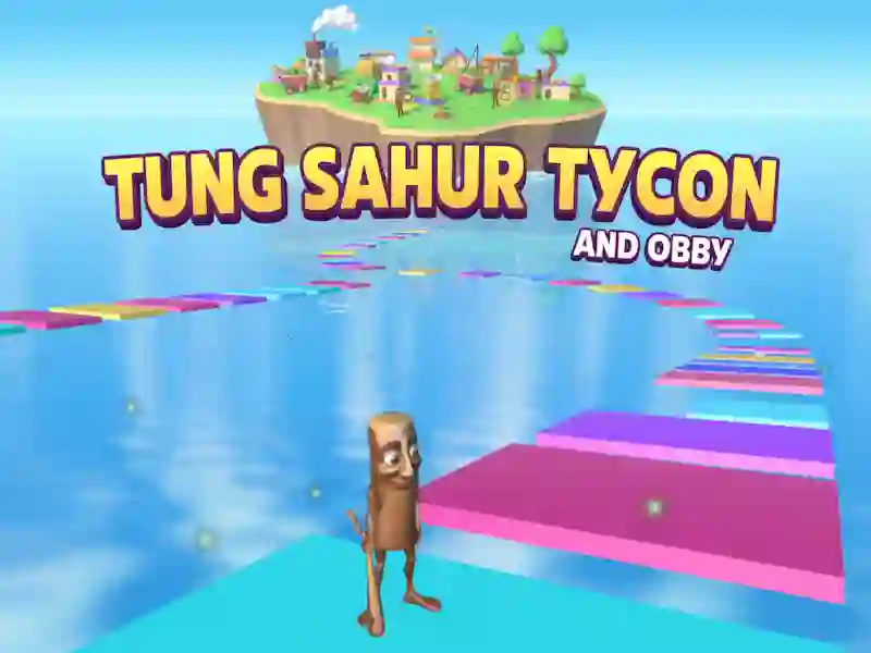 Spel Tung Sahur Tycoon och Obby på nätet