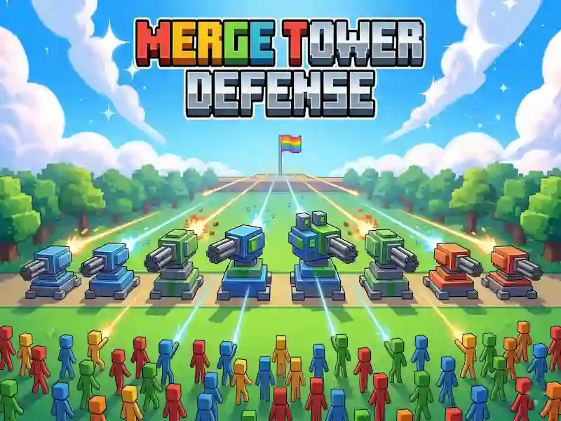 Spel Slå samman Tower Defense på nätet