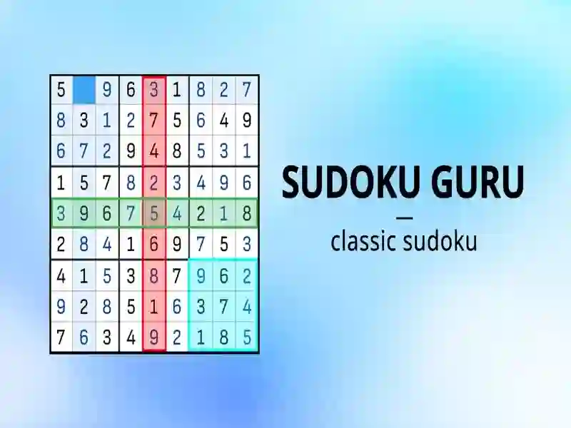 Spel Sudoku guru pÄ nÀtet Spel Sudoku guru pÄ nÀtet