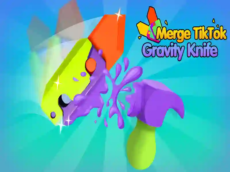 Spel Slå samman Tiktok Gravity Knife på nätet