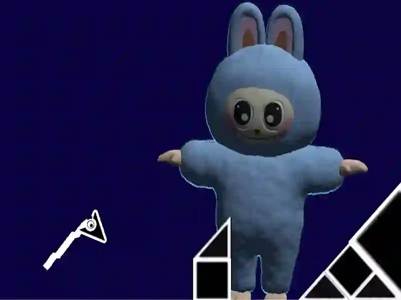 Spel Labubu geometri streck på nätet