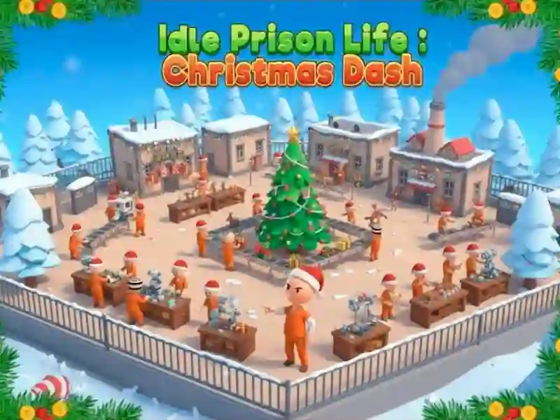 Spel Idle Prison Life Christmas Dash på nätet