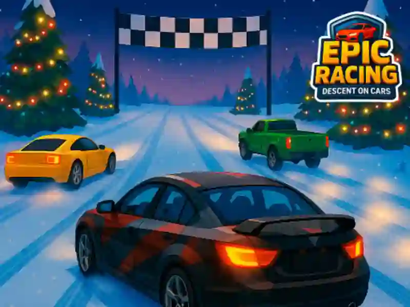 Spel Epic Racing: Descent on Cars på nätet