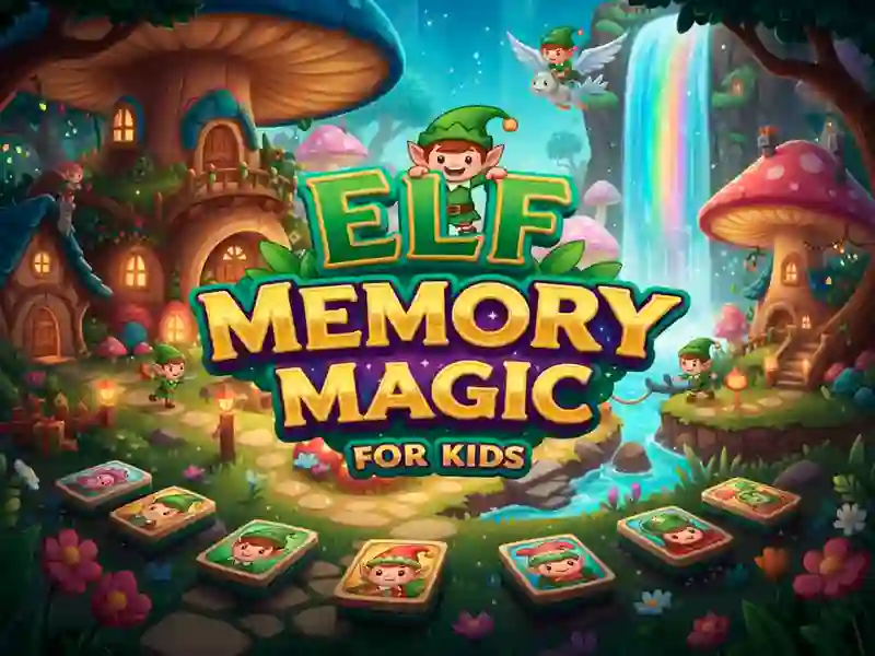 Spel Elf Memory Magic för barn på nätet