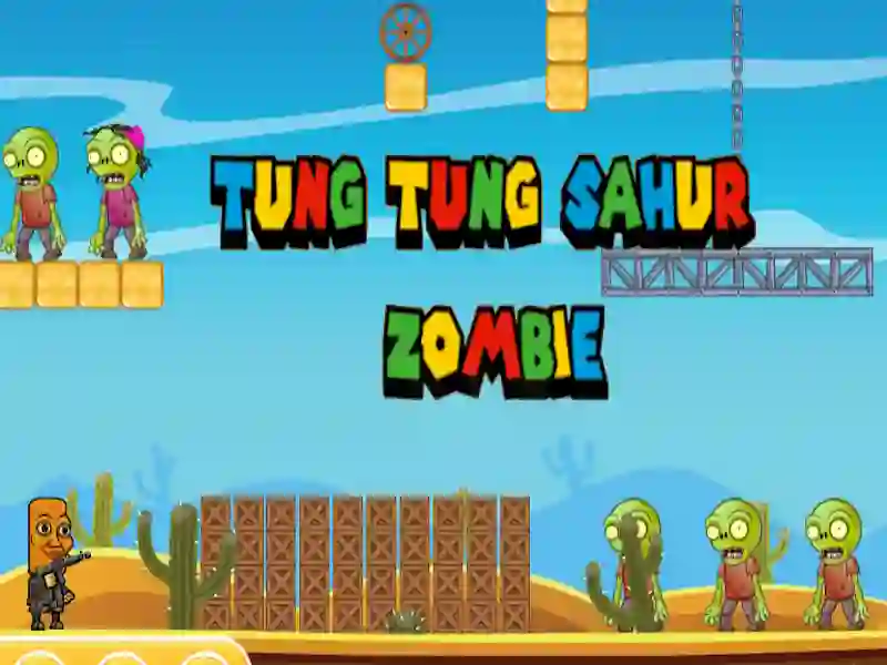 Spel Tung Tung Sahur Zombie på nätet