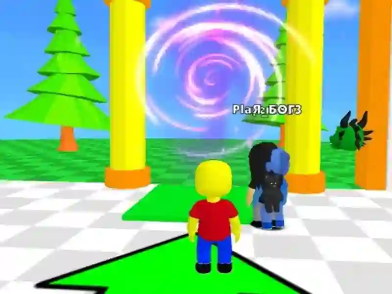 Spel Roblox: The Floor är LAVA Challenge på nätet
