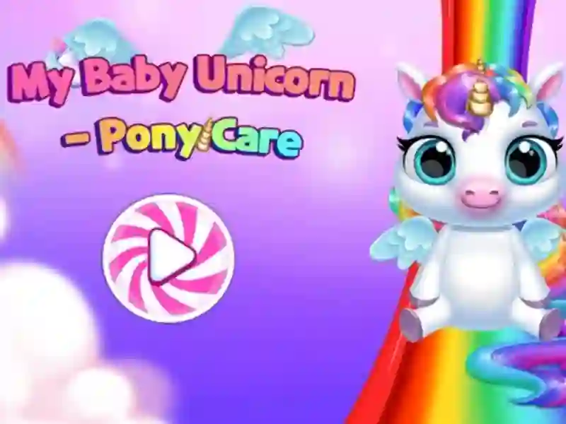 Spel My Baby Unicorn Pony Care på nätet