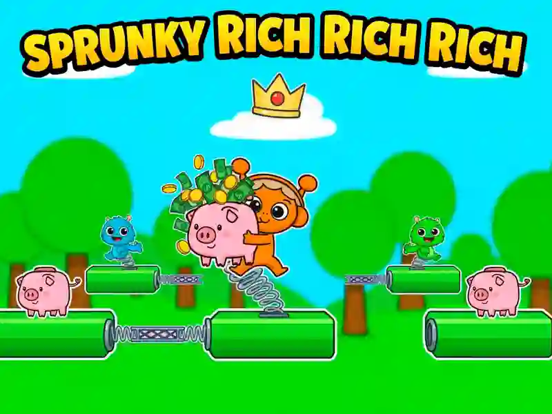 Spel Sprunky Rich Rich Rich på nätet