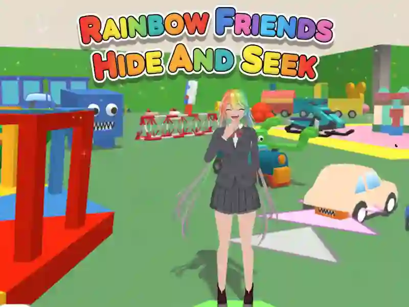 Spel Rainbow Friends Hide And Seek på nätet
