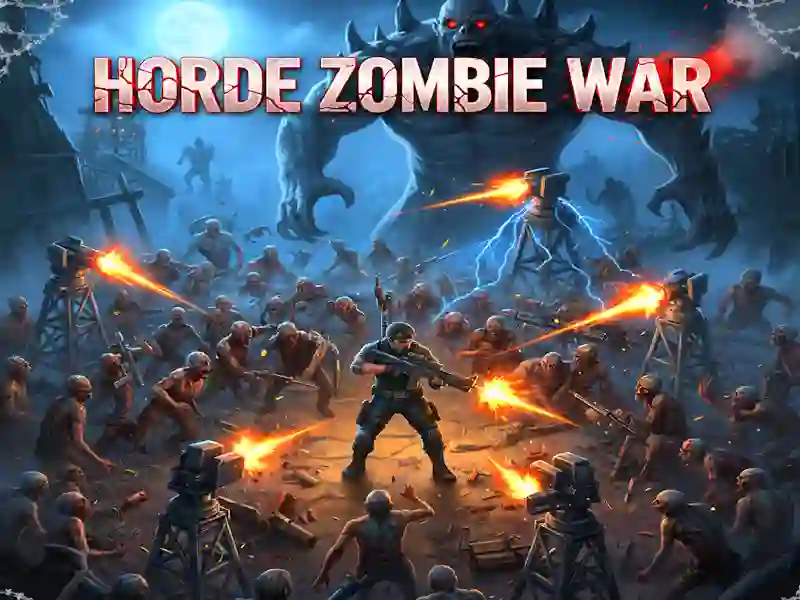 Spel Hord Zombie War på nätet