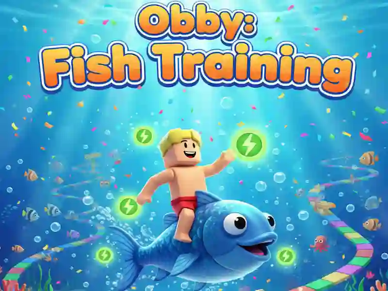 Spel Obby: Fiskträning på nätet