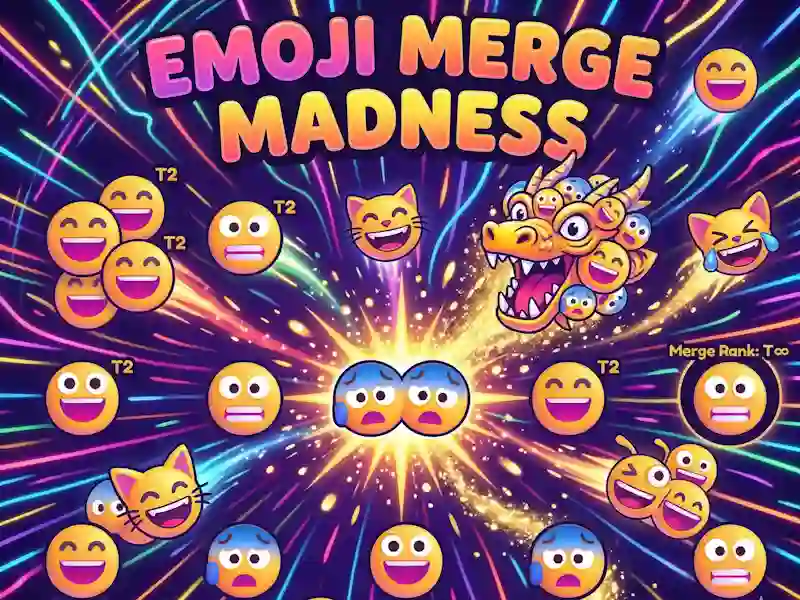 Spel Emoji Merge Madness på nätet
