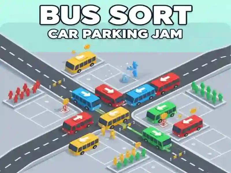Spel Busssortering Bilparkering Jam på nätet
