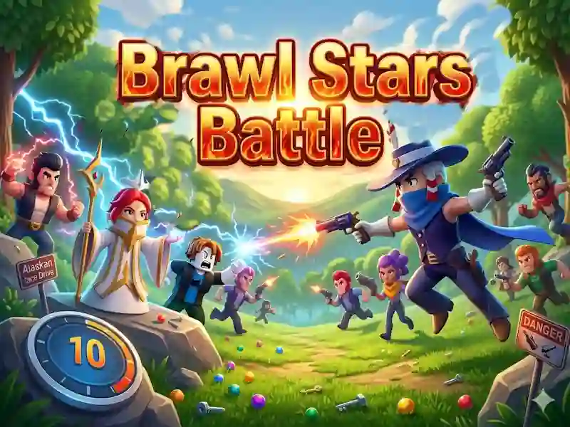 Spel Brawl Stars Battle på nätet
