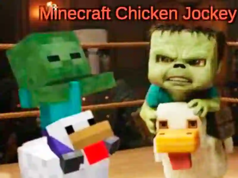 Spel Minecraft kycklingjockey pÄ nÀtet Spel Minecraft kycklingjockey pÄ nÀtet