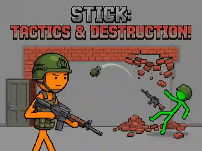 Spel Stick: Tactics & Destruction på nätet