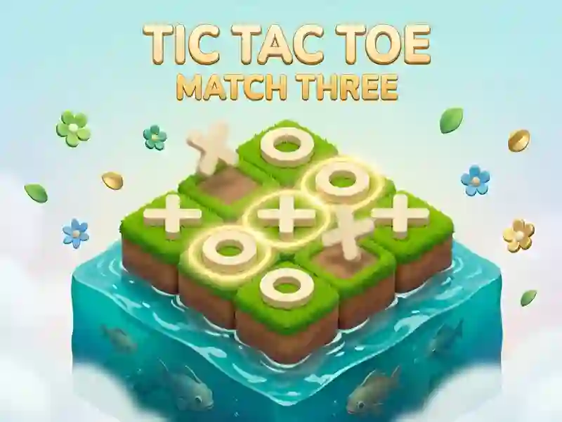 Spel Tic Tac Toe: Match tre på nätet