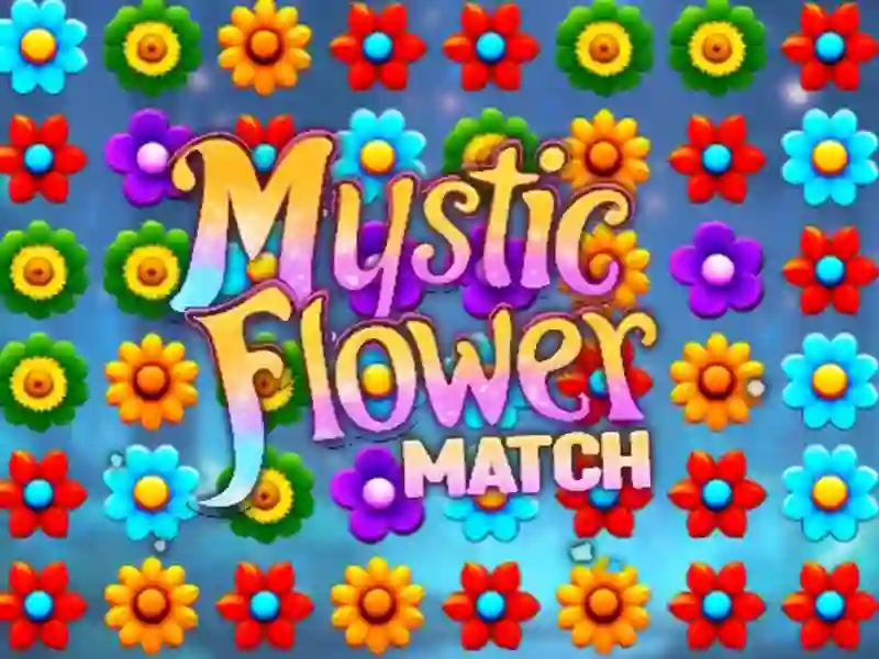 Spel Mystic Flower Match pÄ nÀtet Spel Mystic Flower Match pÄ nÀtet