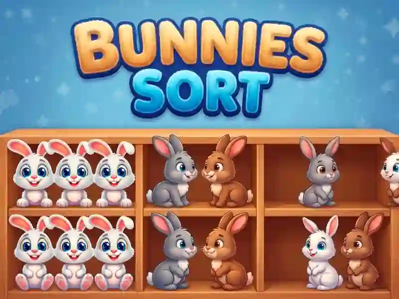 Spel Bunnies Sort på nätet