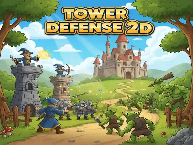 Spel Tower Defense 2D på nätet
