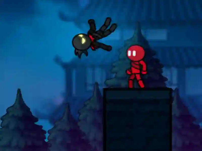 Spel Stickman snedstreck på nätet