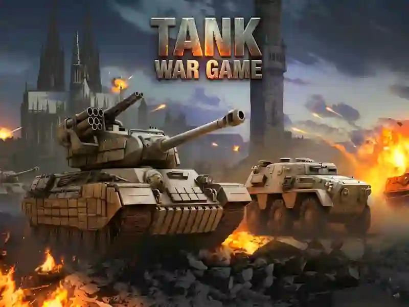 Spel Tank War Game på nätet