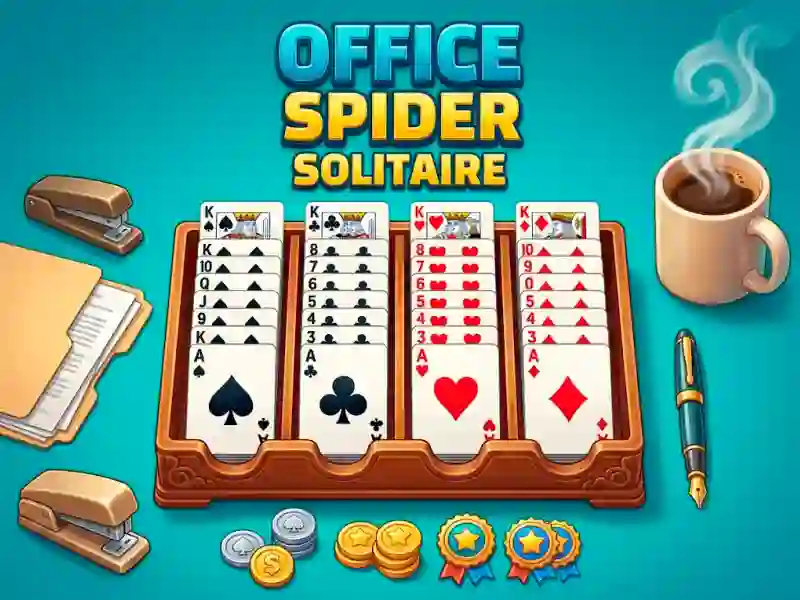 Spel Office Spider Solitaire på nätet