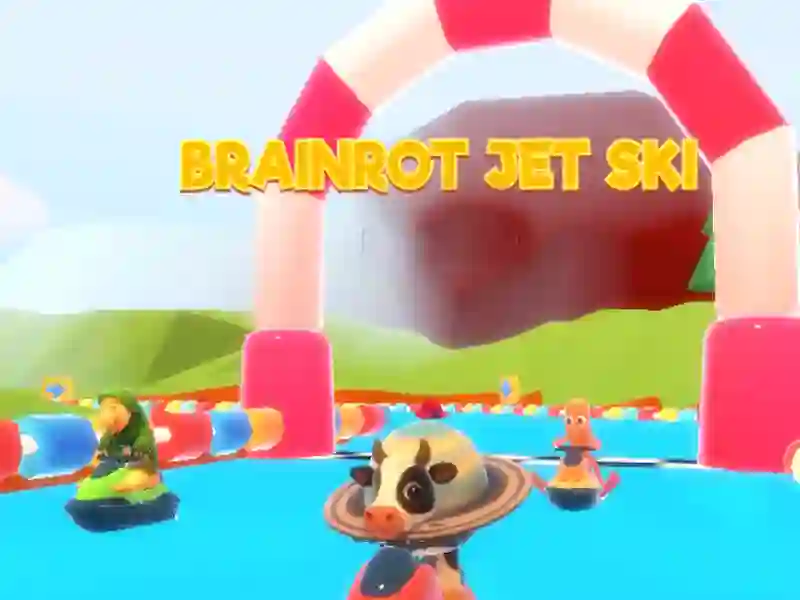 Spel BrainRot Jet Ski Racing på nätet