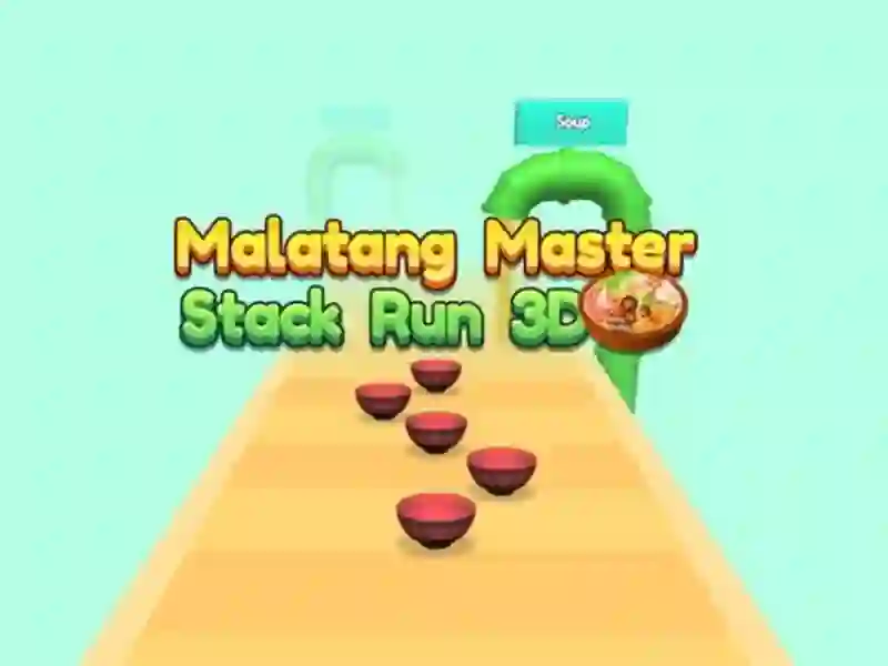 Spel Malatang Master Stack Run 3d på nätet
