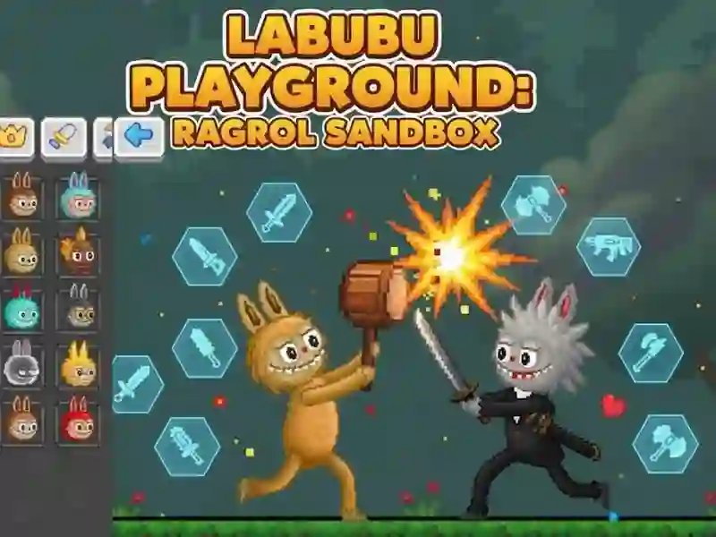 Spel Labubu Playground: Ragdoll Sandbox på nätet