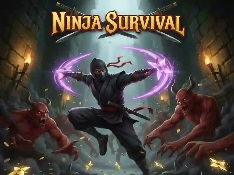 Spel Ninja överlevnad på nätet