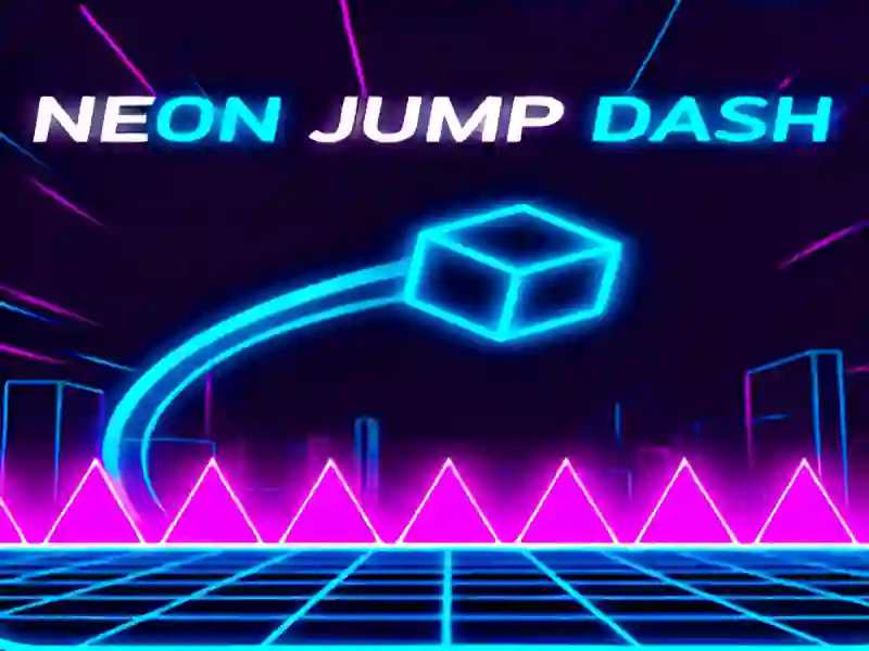 Spel Neon Jump Dash på nätet