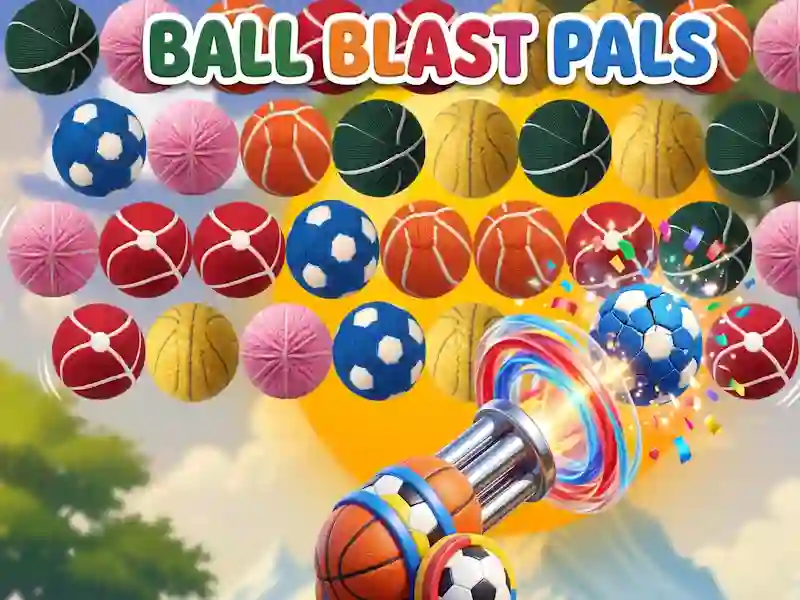 Spel Ball Blast Pals på nätet
