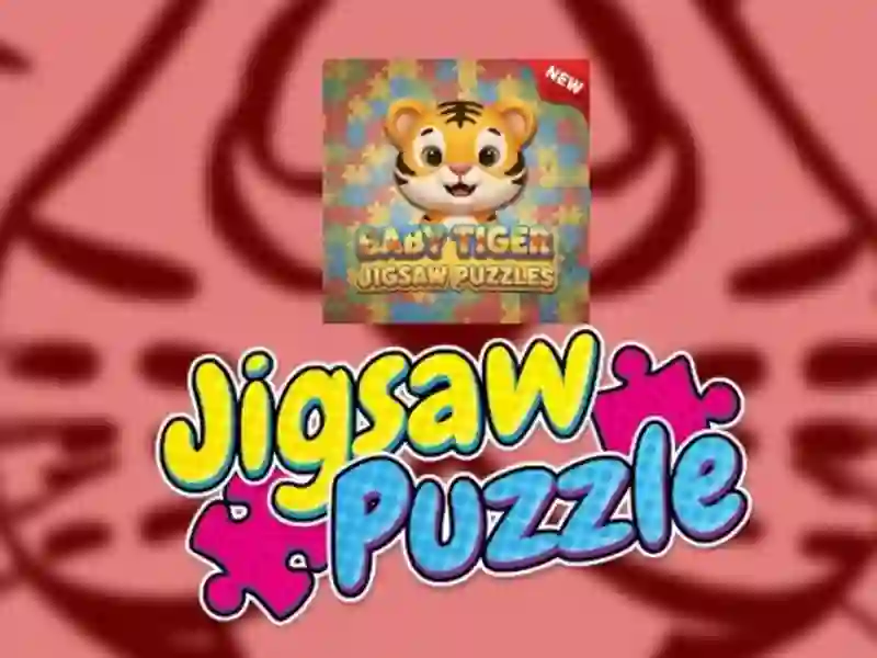 Spel Baby tiger pussel på nätet