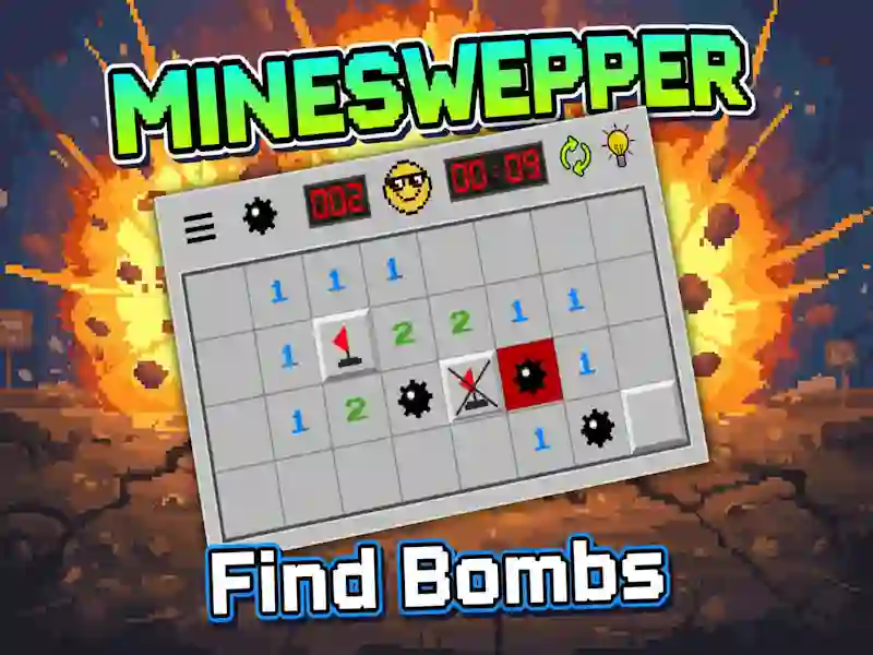Spel Minsvepare — Hitta bomber på nätet