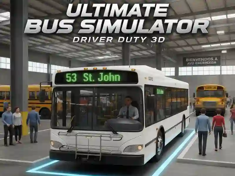 Spel Ultimate Bus Simulator Driver Duty 3D på nätet