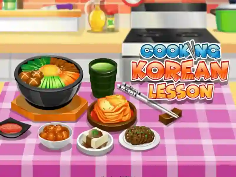 Spel Matlagning koreanska lektioner på nätet