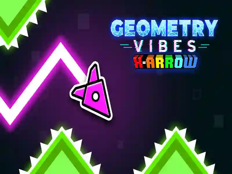 Spel Geometri Vibes X-Arrow på nätet
