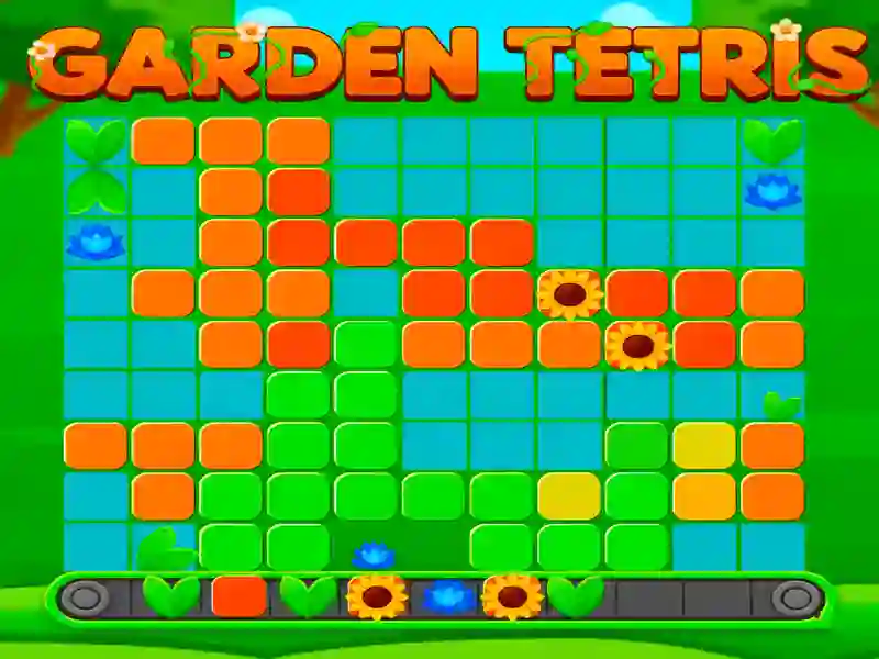 Spel Trädgård Tetris på nätet