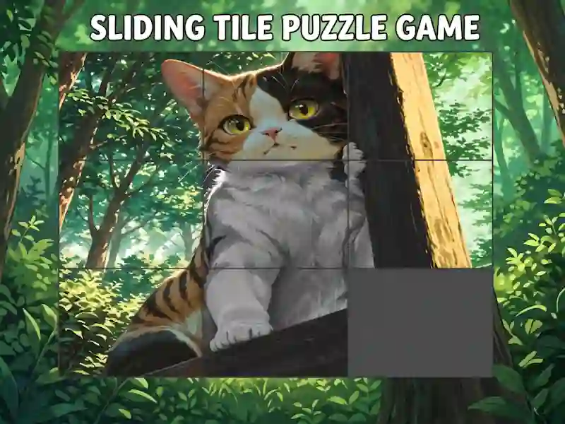 Spel Sliding Tile Puzzle Game på nätet