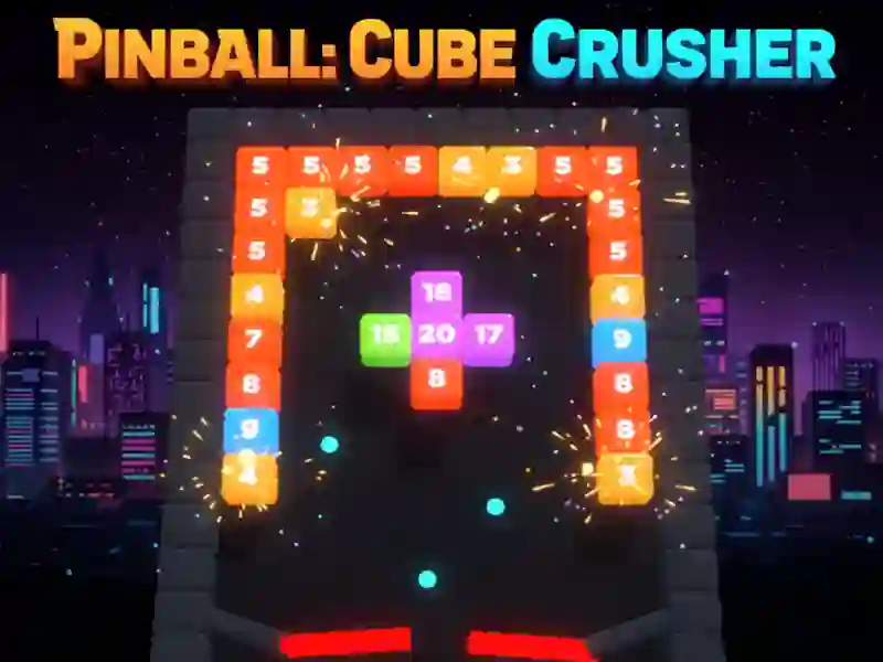Spel Flipperspel: Cube Crusher på nätet