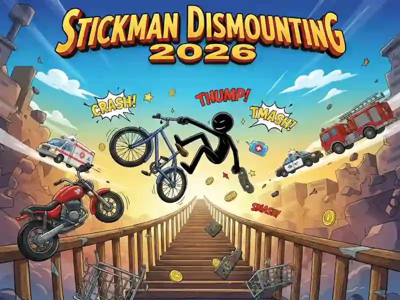 Spel Stickman Dismounting 2026 på nätet