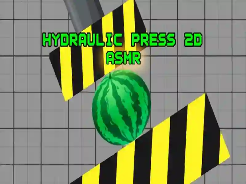 Spel Hydraulisk press 2d ASMR på nätet