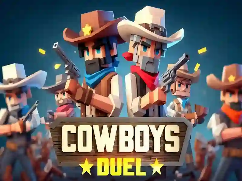 Spel Cowboys duell på nätet