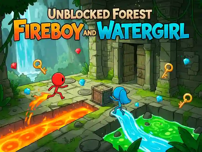 Spel Avblockerad Forest Fireboy och Watergirl på nätet
